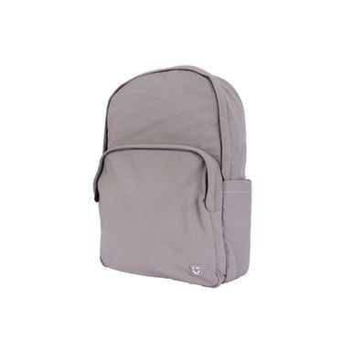 Mochila Básica Textil Gris 29x10x41 cm