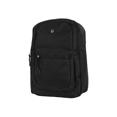 Mochila Escolar Gran Capacidad Textil Negra 30x13x41 cm