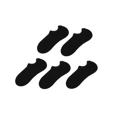 Set Tines Para Mujer Protectores Textiles Negros Talla 23-25 5 Pares