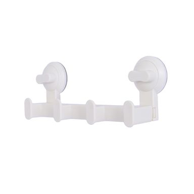 Ganchos De Pared Con Ventosa Sintéticos Blancos 1 kg