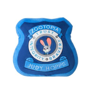 Cojín Decorativo Disney Judy Hopps Zootopia Felpa Azul Placa De Policía