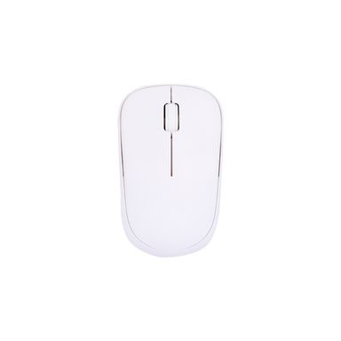 Mouse Inalámbrico Macaron Sintético Blanco Accesorio Electrónico