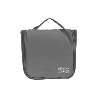 Neceser De Viaje Textil Gris 18x17x17 cm