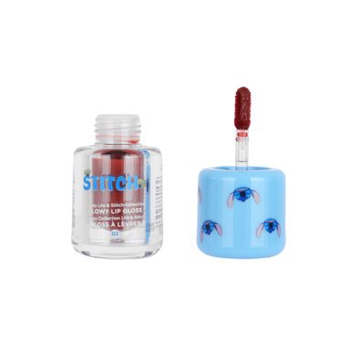 Brillo Labial Liquido Disney Stitch Glowy Tono 02 2.7 gr