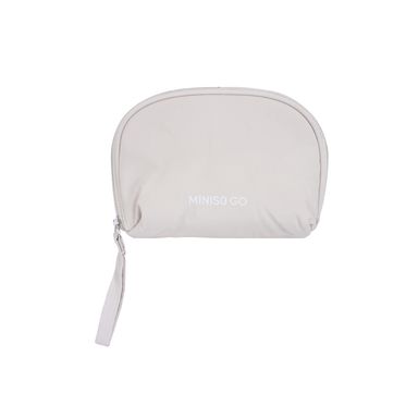 Cosmetiquera Con Asa Textil Beige 13x9x4 cm