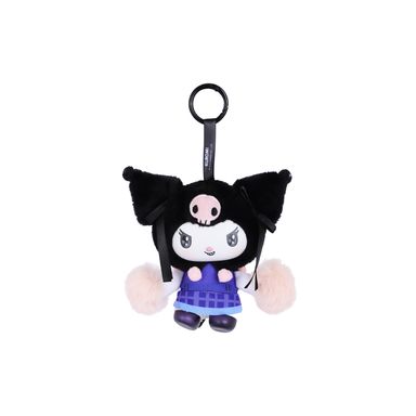 Figura De Colección Sanrio Kuromi Porrista Sintética 15 cm
