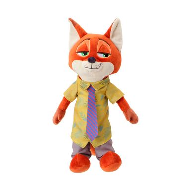 Peluche Disney Nick Wilde Zootopia Felpa Suave Naranja Decorativo
