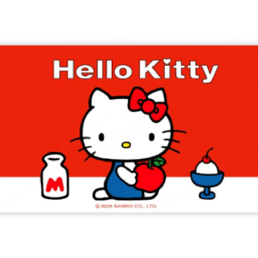 Mouse Pad Rectangular Sanrio Hello Kitty Largo Rojo