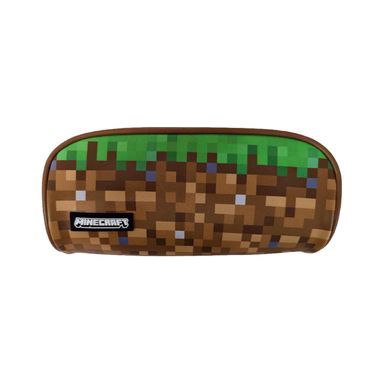 Lapicera Minecraft Bloque De Pasto Textil