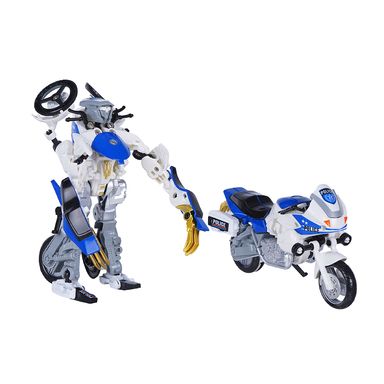 Juguete Armable Motocicleta Blanco