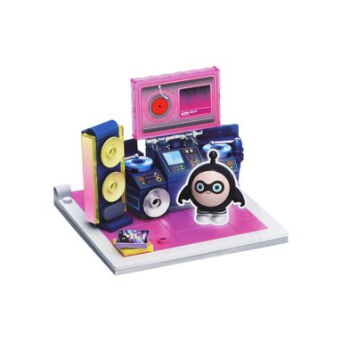 Bloques De Construcción Eggy Party Rocky Set Dj Multicolor 119 Piezas