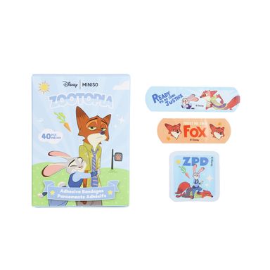 Banditas Adhesivas Disney Nick Wilde & Judy Hoops Zootopia 40 Piezas